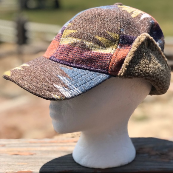 SCALA Southwestern Ear Flap Cap - OS - Picture 2 of 7